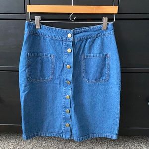 Roolee Jean Skirt